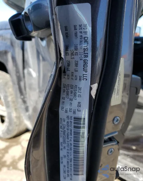 2015 Jeep Patriot Sport из США, поврежденный, VIN 1C4NJPBA0FD220953